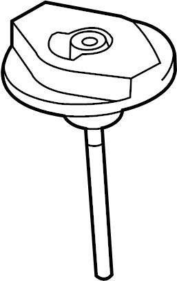 View BB5Z1424A Spare Tire Bolt Full-Sized Product Image
