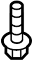 View W505415S900 Bolt. Absorber. (Lower) Full-Sized Product Image