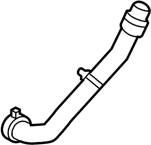 View DB5Z8286H Radiator Coolant Hose (Lower) Full-Sized Product Image