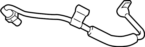 View FR3Z8K153D Coolant. Outlet. Line. Water.  Full-Sized Product Image