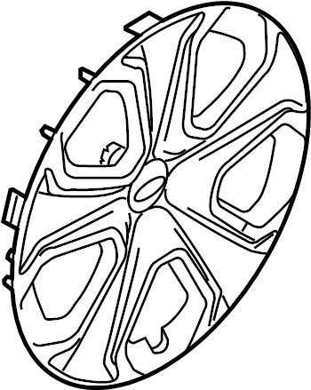 View DG1Z1130A Wheel Cover Full-Sized Product Image