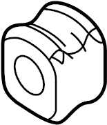 View EA8Z5484B Suspension Stabilizer Bar Bushing Full-Sized Product Image