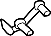 View W716014S439 Powertrain Skid Plate Bolt Full-Sized Product Image