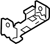 View CA5Z54045B34A Console Bracket (Front, Rear, Upper, Lower) Full-Sized Product Image
