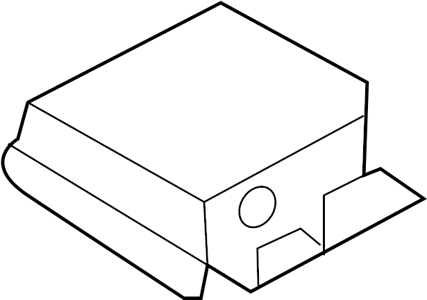 View HB5Z14B321A Air Bag Control Module Full-Sized Product Image