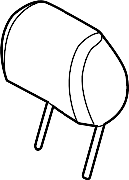 View BG1Z54610A60A Headrest Full-Sized Product Image