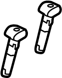 View CU5Z96610A16BY Headrest Guide Full-Sized Product Image