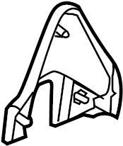 View AE9Z7467461BC Seat Latch Cover Full-Sized Product Image