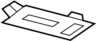 View DB5Z13733AE Roof Bezel Full-Sized Product Image