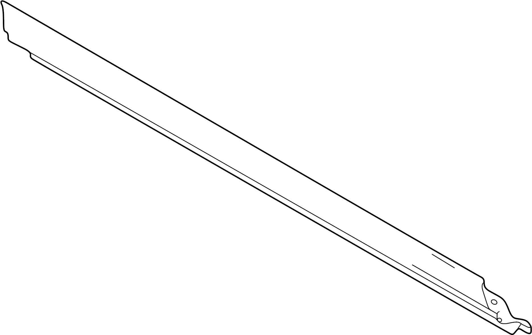 View FB5Z7810176AA Rocker Panel Guard Full-Sized Product Image