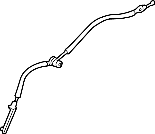 View BB5Z78266A46B Door Latch Cable Full-Sized Product Image
