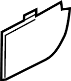 View 8A5Z5422621AG Door. Bezel. (Lower) Full-Sized Product Image