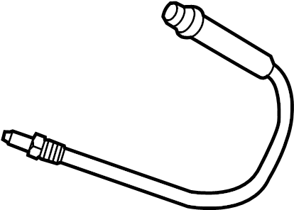 View BB5Z2282A Brake Hydraulic Hose Full-Sized Product Image