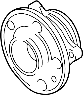 View BB5Z1104A Wheel Bearing and Hub Assembly (Front) Full-Sized Product Image