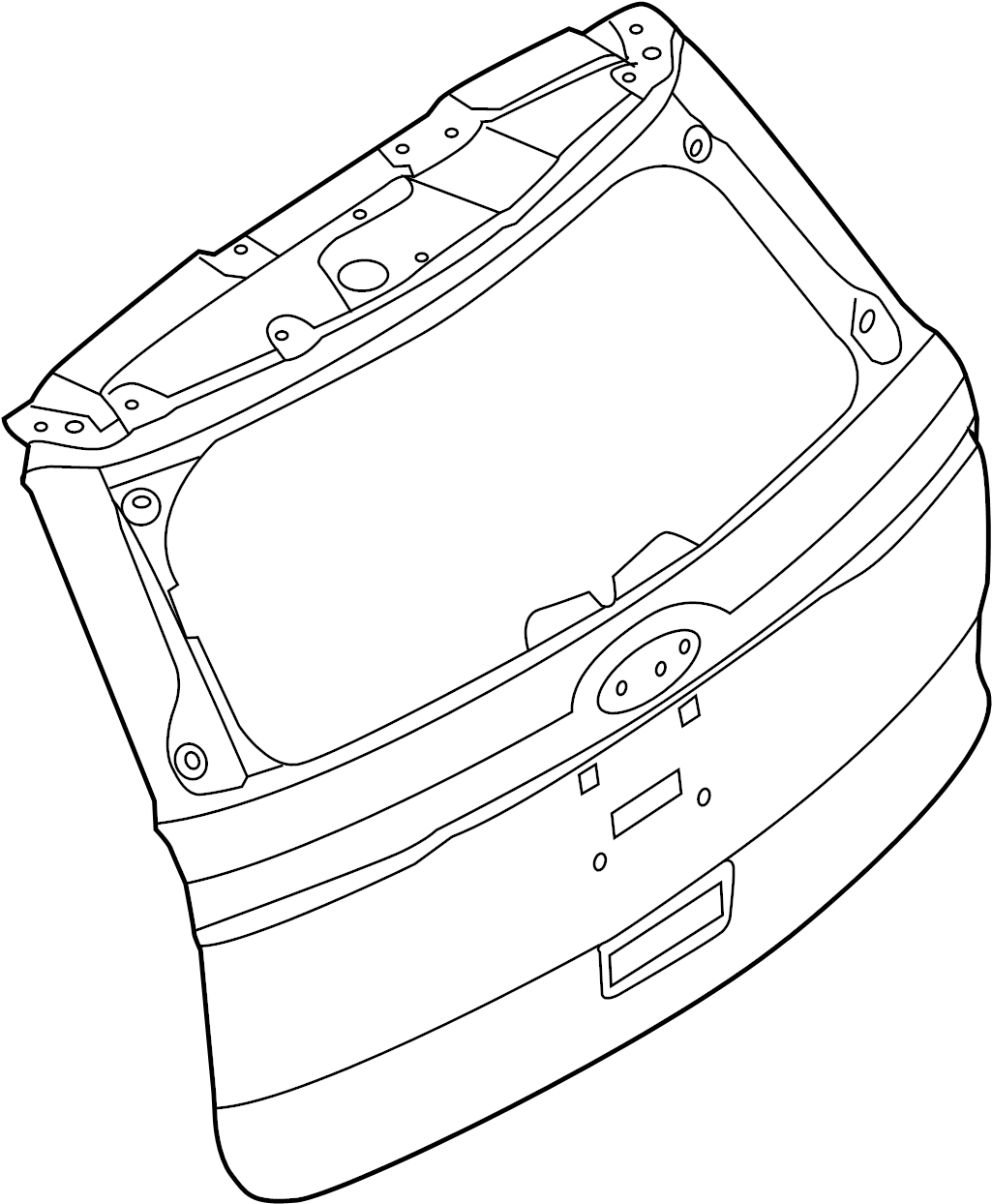View FB5Z7840010A Liftgate Full-Sized Product Image