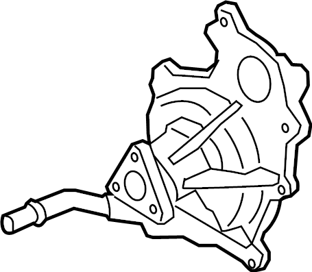 View L1MZ8501D Engine Water Pump Full-Sized Product Image