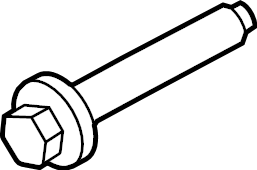 View W503322S439 Bolt. Bracket. Mount. Alternator. (Upper) Full-Sized Product Image