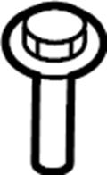 View AG9Z00812C Cover. Engine. Valve. Stud. BOLT.  Full-Sized Product Image