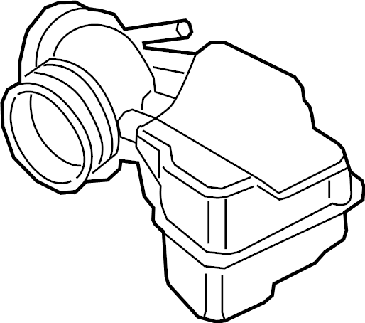 View L1MZ9B659A Engine Air Intake Resonator Full-Sized Product Image