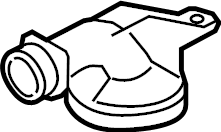 View L1MZ6622A Engine Oil Pump Pickup Tube Full-Sized Product Image