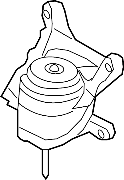 View L1MZ6028L Engine Mount (Front, Rear) Full-Sized Product Image