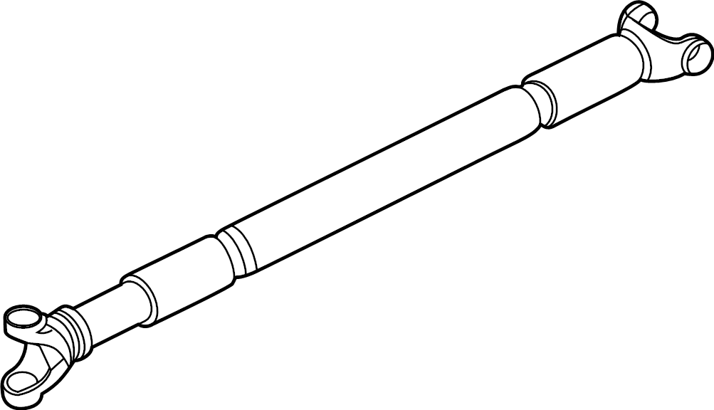 View L1MZ4A376E Shaft Assembly - Drive.  Full-Sized Product Image