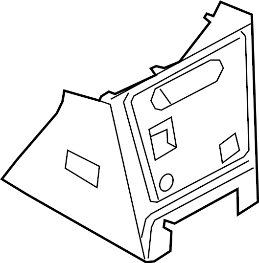 View LB5Z7804567BA Console Panel (Front) Full-Sized Product Image