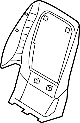View LB5Z7860762AC Seat Back Panel (Rear) Full-Sized Product Image