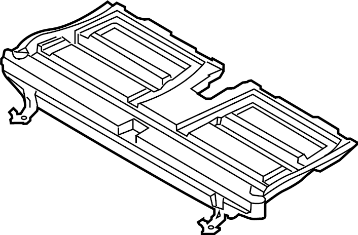 View LB5Z7863160A Seat Frame (Right, Rear) Full-Sized Product Image