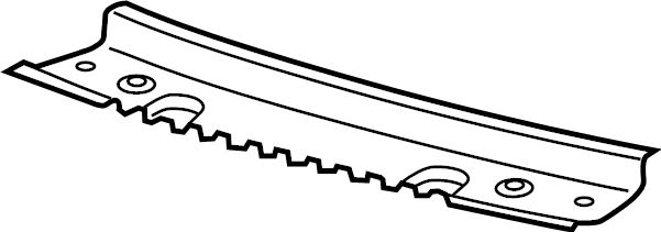 View MB5Z7803408A Roof Header Panel (Rear) Full-Sized Product Image