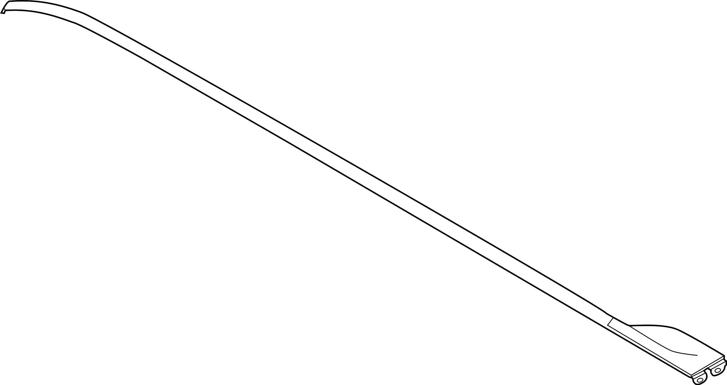 View LB5Z7850463AB Roof Molding (Upper) Full-Sized Product Image