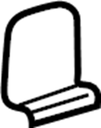 View LB5Z7840726AB Liftgate Trim Cap (Lower) Full-Sized Product Image
