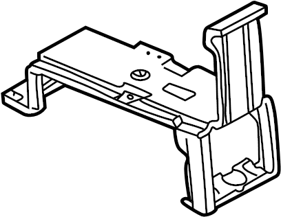 View 84689J9AA0 BRACKET - CONSOLE FLOOR.  Full-Sized Product Image