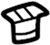 View F81Z2513284AA Door Sill Plate Grommet Full-Sized Product Image