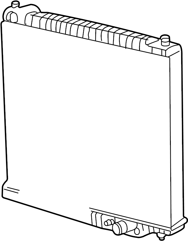 View 4C3Z8005EB Radiator Full-Sized Product Image