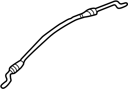 View F81Z25221A00AA Door Latch Cable Full-Sized Product Image