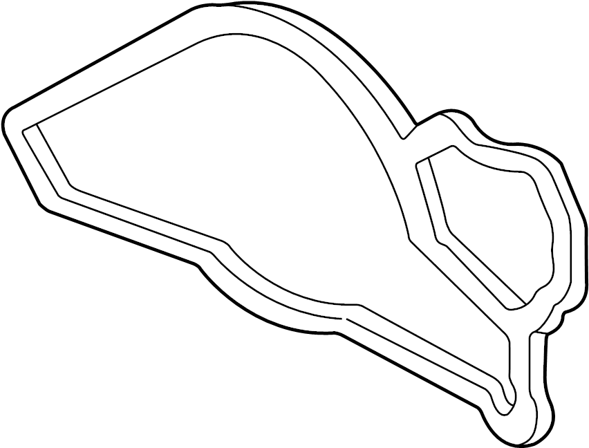 View F4TZ8507A Engine Water Pump Gasket Full-Sized Product Image