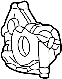 View 4C3Z6608B Oil. Engine. Cover. Pump.  Full-Sized Product Image