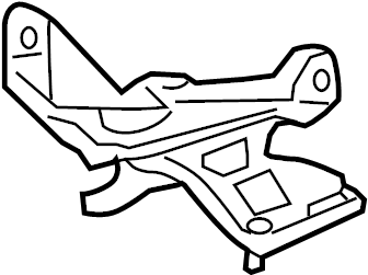 View 5C3Z6N639AA Turbocharger Bracket Full-Sized Product Image