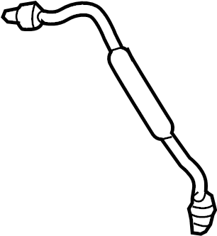 View 3C3Z9T516A Turbocharger Oil Line Full-Sized Product Image