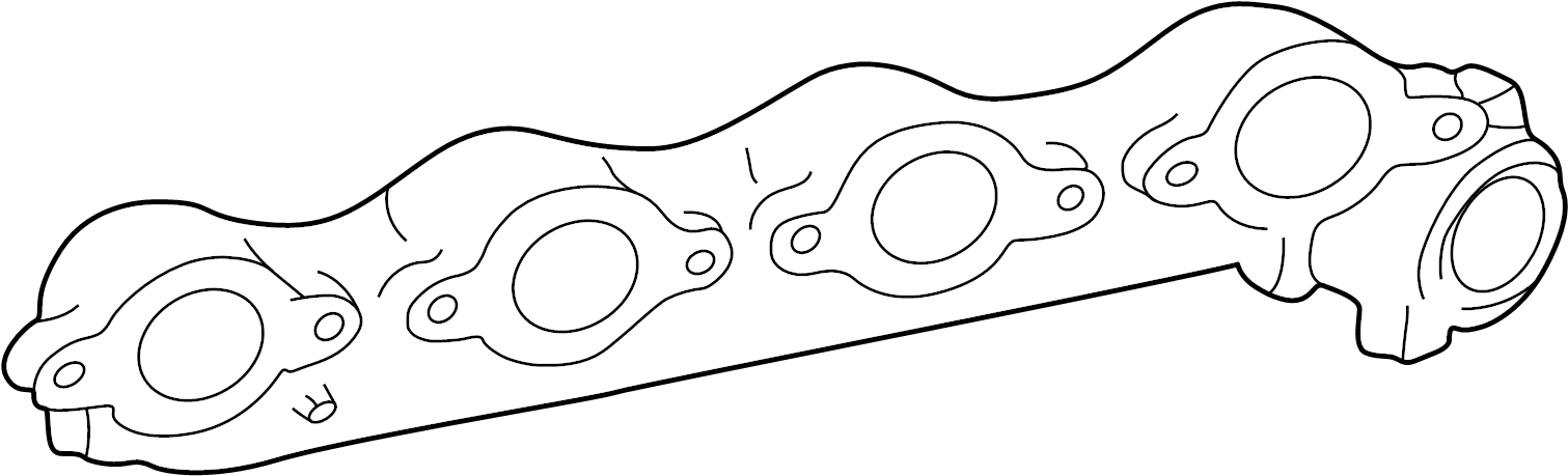 View F81Z9430AA Exhaust Manifold Full-Sized Product Image
