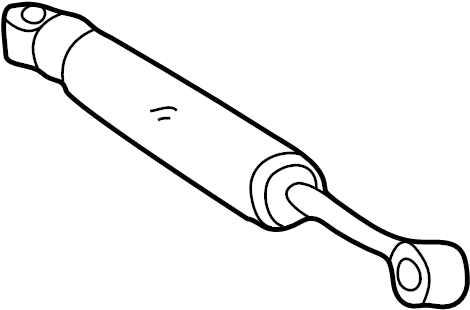 View 5C3Z3E651B Steering Damper Full-Sized Product Image