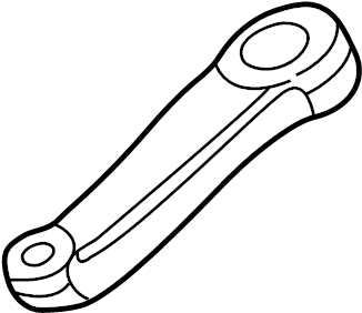 View 4C3Z3590CA Steering Pitman Arm Full-Sized Product Image