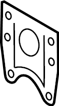 View CK4Z6110112C Plate. Bracket. Mount. Bumper Impact Bar. Frame Side Member. Reinforcement.  Full-Sized Product Image
