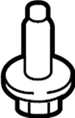 View W505434S439 Bolt. Bracket. (Rear, Lower) Full-Sized Product Image