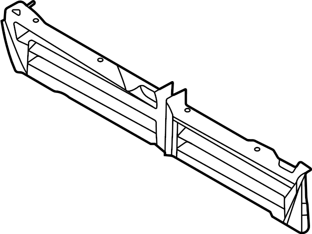 View LK4Z8475B Radiator Shutter Assembly Full-Sized Product Image