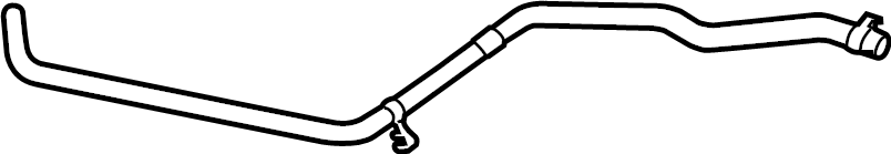 View LK4Z8063B Engine Coolant Overflow Hose (Lower) Full-Sized Product Image