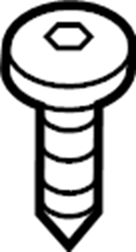 View W505581S442 Bolt. Latch. Intercooler. (Lower) Full-Sized Product Image