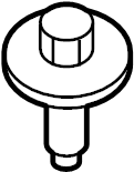 View W503924S442 Engine Coolant Reservoir Bolt Full-Sized Product Image