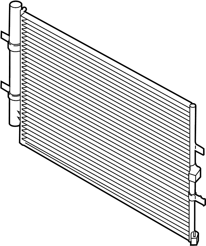 View CK4Z19712C A/C Condenser Full-Sized Product Image